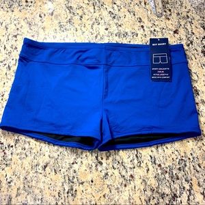 Chaps Boy Short Cobalt Blue 18 NEW